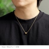 金属アレルギー対応 ペンダントトップ ハワイアンジュエリー 純チタン ゴールドカラー ペンダントトップ 誕生石 バレル Sサイズ チェーン別売り イオンプレーティング メンズ レディース プレゼント ハロウィン 【品番：TIP403S-RYP】