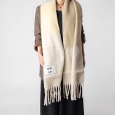 【正規品】 バーブ トゥ ドゥ VERB TO DO SCARF マフラー S-SCARF スカーフ レディース ストライプ 大判 フリンジ ファッション小物