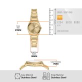 フォッシル FOSSIL 腕時計 レディース EVERETT アナログ ゴールドトーン ステンレススチールウォッチ ES5492【2026 新作】