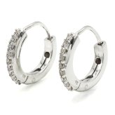 スワロフスキー swarovski ピアス Matrix アクセサリー 5690670 マトリックス フープピアス レディース シルバー 海外正規品