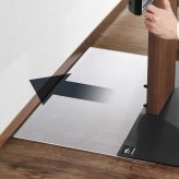 WALLインテリアテレビスタンドV3ロータイプ専用 ポリカーボネートフロアシート テレビ台 テレビスタンド 部品 パーツ フローリング 床保護パネル 床 シート 傷防止 キズ防止 汚れ防止 保護 WALLオプション 新生活