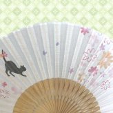 敬老の日 送料無料 名入れ 扇子 ねこあそび 差し袋セット ピンク 水玉 金魚 花柄 綿扇子 名前入り プレゼント 女性用 着物 浴衣 和小物 レディース 桜柄 和装 かわいい 記念品 ノベルティ 誕生日プレゼント 贈り物 ギフト おしゃれ お洒落 おすすめ /扇子/ ネコポス