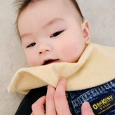 Lien de famille リヤンドファミーユ わんぱくスタイ3枚セット | 綿100 コットン タオル地 ビブ よだれかけ ビブ
