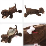  定形外送料無料 ニキ NICI フィギュアポーチ ペンケース ペンポーチ ダックスフント 筆箱 犬