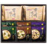 【ギフト対応無料】お歳暮・冬ギフト 京懐石おみそ汁&有明味のり詰合せ NF-AES (NF-AES) ※送料無料(北海道・沖縄は除く)