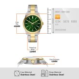 フォッシル FOSSIL 腕時計 メンズ PEARSON マルチファンクション アナログ ツートーン ステンレススチールウォッチ FS6197【2026 新作】