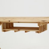 杉材 BBQテーブル&ベンチセット (コンロスペース付) ナチュラル 1色展開 ガーデンテーブル 屋外 庭 ベランダ テラス アウトドア おしゃれ シンプル 新生活 家具 インテリア 不二貿易