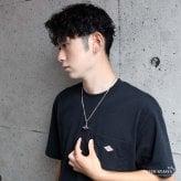 ステンレス ハンマーネックレス ごつめ ダブル喜平 メンズ ペンダント 槌 モチーフ 重厚 存在感 シルバーカラー 北欧風 装飾 彫刻風 個性的 ワイルド 男性用 アクセサリー 太めチェーン ロック ストリート 大ぶり 立体デザイン
