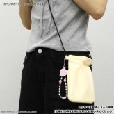 サンリオ モバイルハンドストラップ クロミ ビーズ スマホストラップ 落下防止 手首掛け おしゃれ かわいい キャラクターグッズ 雑貨 キーホルダー ストラップ 携帯アクセサリー サンリオ正規ライセンス品