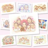還暦の記念に、似顔絵という形に残る贈り物を。下書き確認あり。修正無料で納得の表情になるまで調整します。 プレゼント 還暦 似顔絵 ギフト 手描き 贈り物 名入れ 還暦 記念 お祝い 誕生日 大人数 祖父 おばあちゃん 祖母 おじいちゃん 修正無料 下書き確認 名入れ 似てる 実績多数 一生もの かわいい 一生もの 長寿 傘寿 還暦 米寿祝い 長寿祝い クリスマス オーダーメイド 大量注文 色紙