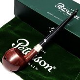 ピーターソン パイプ キルデア 3085 シルバーマウント Pリップ スターリングシルバー パイプ本体 Peterson ファセット 喫煙具 ブラウン アイルランド 高級 おしゃれ かっこいい タバコ メンズ ギフト プレゼント