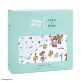 ブランケット 出産祝い aden+anais エイデンアンドアネイ ディズニー トイストーリー コットンモスリン ダブルガーゼ4層 大判 約120cm ガーゼケット おくるみ 新生児 退院 おむつ替えマット プレイマット 専用ボックス入り 内祝い 男の子 女の子 ギフト プレゼント