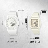 G-SHOCK カシオ Gショック CASIO アナデジ 腕時計 メンズ レディース GMA-S160-1BJF ブラック【2026 新作】