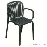 ダイニングチェア おしゃれ 肘掛け付き スタッキングチェア ガーデンチェア 屋外 椅子 FERNE フェルネ ブレネ 軽量5kg 積み重ね 屋内屋外兼用 ポーランド製 樹脂 カフェ テラス ベランダ 庭 店舗 業務用 雨ざらし KOL-FX02