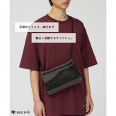 snowpeak Everyday Use Sacoche ショルダーバッグ サコッシュ 斜め掛け コンパクト 普段使い レディース メンズ ギフト プレゼント ブラック ac25su405