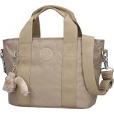 キプリング トートバッグ レディース ブランド Kipling ミンタ ロゴ ワンポイント 無地 2WAY KI7541-4PW Soft Taupe