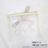 こぎみゅん メッシュポーチ フラットポーチ メッシュ 小物入れ サンリオ キャラクター グッズ ゾーウィー コスメポーチ 文房具入れ 収納 ポーチ 筆箱 サンリオ正規ライセンス品