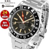 ナバルウォッチ NAVAL WATCH Produced By LOWERCASE ローワーケース FRXD001 腕時計 メンズ 自動巻き GMT