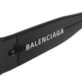 バレンシアガ BALENCIAGA サングラス アジアンフィット UVカット アイウェア スクエア BB0331SK-003 メンズ レディース ユニセックス グレー+シルバー 海外正規品