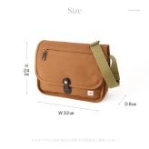 日本製 オーガニックコットン メンズ バッグ 帆布 ショルダーバッグ 春 夏 コットン バッグ 軽い シンプル 斜めがけ バッグ キャンバス バッグ 肩掛け バッグ ネイビー キャメル ブラウン カーキ岡山 デニム バッグ ホワイト 綿 男性 30代 40代 50代 ステッチオン 豊岡鞄 帆布バッグ