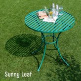 テーブル アイアン製ラウンド 単品販売 「Sunny Leaf サニーリーフ 」 SPL-9000