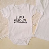 【 Tシャツ 2枚セット】2人目の出産祝いに 兄弟 姉妹 姉弟 兄妹 お揃い Tシャツ スター ハート tシャツ 半袖 T ベビーギフト オリジナル ギフト 出産祝い 出産準備 赤ちゃん 小物 雑貨 誕生日 プレゼント