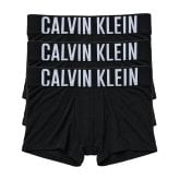 カルバンクライン Calvin Klein(CK) ボクサーパンツ トランク インテンスパワー 3枚組 セット 前閉じ コットン ロゴ 下着 NB3608A UB1 メンズ ブラック