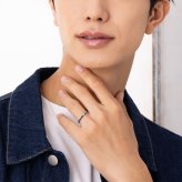 【 刻印対応 】 リング メンズ 変色しにくい 最高級  ジルコニア ブラック コーティング シルバーリング 指輪 刻印 男性 LSR0118BCZBK シンプル ギフト 誕生日 名入れ 彼氏 夫 旦那 息子 孫 プレゼント 普段使い 指輪 ロジウム 誕生日プレゼント 卒業祝い 記念日 ブランド 人気 人気ブランド 夏アクセサリー ご褒美ジュエリー 彼女 ギフト バースデー ギフト 記念日