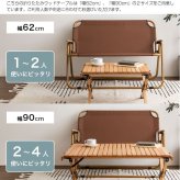 テーブル DIY 折りたたみ レジャー ウッド 90cm 木製 ロール ハイ アウトドア キャンプ バーベキュー ピクニック インテリア