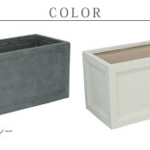 ガーデン エクステリア マグネシウムプランター "URBAN STONE" アーバンストーン 幅80cm 鉢 鉢カバー プランター カバー ガーデニング 水抜き穴 レンガ花壇 おしゃれ 北欧 ナチュラル アメリカン 庭 ベランダ 屋外 花壇 家庭菜園 新生活