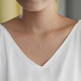 【無料ラッピング】  ヨンドシー 4℃ EAU DOUCE4℃ K10 イエローゴールド ネックレス ダイヤモンド レディース ブランド 正規品 新品 ギフト プレゼント 人気 おすすめ 誕生日 記念日 クリスマス 送料無料