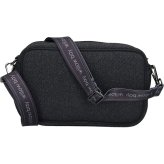 ウィローベイ ショルダーバッグ レディース ブランド WILLOWBAY ラージクロスボディバッグウィズロープ クロスボディ BLACK DENIM