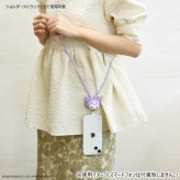 サンリオ マルチリングプラス マスコット クロミ SANG-457KU スマホ ストラップ 落下防止 リングホルダー 挟むだけ ショルダー 斜めがけ キャラクター グッズ サンリオ正規ライセンス品
