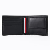 高品質ヨーロッパ輸入モデル トミーヒルフィガー 二つ折り財布 小銭入れ付き クロコ型押し CROC CC AND COIN メンズ レディース ブラック AM0AM14841 BDS BLACK ウォレット 折財布 送別会 誕生日 結婚祝い 結婚式 彼氏 息子 夫 男性 名刺入れ 高級 母の日【スペシャルラッピング660円(別売り)】 即日発送 彼氏 財布 ホワイトデー