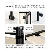 ベッド 寝具 折りたたみパイプすのこ シングル すのこ 2つ折り キャスター付き スチール製 通気性 床板 メッシュ シンプル 耐荷重100kg コンパクト 下収納