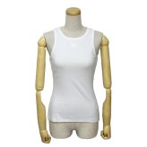 ガニー GANNI トップス タンクトップ T3897-151 ウィメンズ レディース Bright White ホワイト 海外正規品