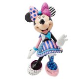 ミニー ウィズ ピンクリボン 22.5cm | ロメロ・ブリット Romero Britto デザイン アート 正規輸入品