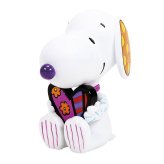 ロメロ ブリット Romero Britto ピーナッツ ブリット Peanuts Britto スヌーピー ハート ミニ 置物 フィギュア 人形 6019029 インテリア