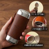 【名入れ無料】 栃木レザー メガネケース ハード 本革 日本製 ワンタッチ開閉 おしゃれ 眼鏡ケース めがねケース サングラスケース 老眼鏡ケース 牛革 レザー コンパクト スリム メンズ レディース ギフト プレゼント 父の日 母の日 敬老の日 誕生日