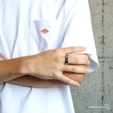 ステンレス 太陽神リング 平打ち シンプル 指輪 メンズ 唐草模様 ワンポイント ネイティブ 定番 サンモチーフ アラベスク 側面デザイン アメカジ カジュアル おしゃれ アクセサリー 手元コーデ デイリー 金属アレルギー対応