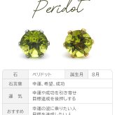 【新価格】ピアス メンズ 片耳 天然石 誕生石 ペリドット 5mm アレルギー対応 ステンレス ゴールド シルバー シンプル かっこいい 大人 30代 40代 50代 普段使い 品質保証書つき