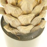 観葉植物 造花 カナリーヤシ BROWN 全高約116cm 中型 フェイクグリーン 本物そっくり おしゃれ インテリア 人工観葉植物 アーティフィシャルグリーン オフィス 店舗 ホテル 開店祝い 室内 フェニックス ヤシの木 フェイク