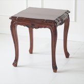 テーブル 姫系 カフェ チェア 2人 ジュリア 幅53cm ３点セット ブラウン アンティーク調 ロココ調猫脚 ヨーロピアン 輸入家具 オシャレ ティー クラシック 新生活
