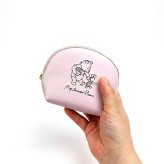 ディズニー くまのプーさん ミニラウンドポーチ ピンク ふんわりシリーズ ガジェットケース 幅13cm ディズニー ゛