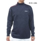 トミーヒルフィガー ゴルフ メンズ キルトジャガード モックスウェット TOMMY HILFIGER THMA667 2026年秋冬モデル お誕生日祝い お祝い 記念品 お父さん 父の日 彼氏 男性 30代 40代 50代 60代  還暦祝い 敬老の日 人気プレゼント プレゼント