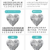 グリーンマーカー ゴルフマーカー ハート 名入れ 刻印 無料 誕生石入れ可 シルバー925 還暦祝 強力 ネオジウム磁石 オリジナル ハワイアンジュエリー BY THE SEA バイザシー 彼女 妻 女性 レディース 誕生日 プレゼント ハロウィン 【品番：GOLF-M-002】