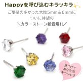 【在庫限り】セカンドピアス つけっぱなし キュービックジルコニア Kitto 金属アレルギー対応 ステンレス 医療用 サージカル 軸太 中間ポスト 片耳 1個