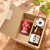 退職 異動 名入れ ギフト SXX 酒セット 日本酒 久保田 吟醸 千寿 300ml と 有田焼 赤富士 焼酎カップ コサージュ付 ギフトBOX入り / プレゼント ギフト 退職 記念 誕生日 還暦 古希 喜寿 傘寿 米寿 緑寿 早寿 長寿 祝い 陶器カップ 赤 黒 選べるカラー