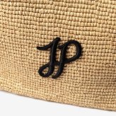 パトゥ PATOU TRAPEZE TOTE BAG GM ラフィア パトゥ ロゴ トラペーズ トート ラージ AC0920215 トートバッグ レディース バッグ