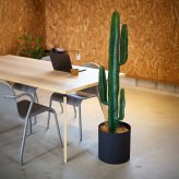 観葉植物 造花 柱サボテン BROWN 全高約141cm 大型 フェイクグリーン 本物そっくり おしゃれ インテリア 人工観葉植物 アーティフィシャルグリーン オフィス 店舗 ホテル 開店祝い 室内 サボテン カクタス フェイク